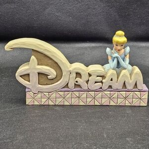 SOLD Jim Shore Enesco "Dream" Cinderella Plaque Disney Traditions #4027139